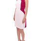 CO|TE Chic Pink & White Shift Dress