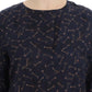 Dolce & Gabbana Enchanted Sicily Silk Blouse with Gold Keys Print