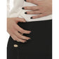 Yes Zee Sophisticated Pencil Skirt with Decorative Buttons