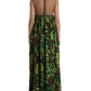 Dolce & Gabbana Elegant A-Line Sleeveless Silk Blend Dress