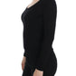 Dolce & Gabbana Elegant Black Wool Crewneck Sweater