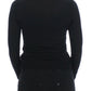 Dolce & Gabbana Elegant Black Wool Crewneck Sweater