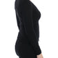 Dolce & Gabbana Elegant Black Wool Crewneck Sweater