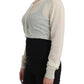 Ermanno Scervino Chic Cropped Alpaca Blend Sweater