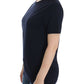 Ermanno Scervino Elegant Blue Cotton Sweater