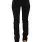 Ermanno Scervino Chic Black Skinny Statement Jeans