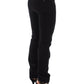 Ermanno Scervino Chic Black Skinny Statement Jeans