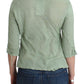 Ermanno Scervino Chic Green Knitted Top – Ethereal Elegance