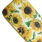 Dolce & Gabbana Sunflower Print Leather Continental Wallet