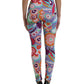 Dolce & Gabbana Enchanting Floral Print High-Waist Leggings