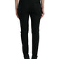 Dolce & Gabbana Elegant Mid Waist Tapered Virgin Wool Pants