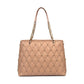 Cavalli Class Quilted Calfskin Chic Shoulder Bag