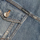 Dolce & Gabbana Elegant Blue Denim Button-Down Jacket