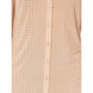 Patrizia Pepe Polished Beige Linen Blazer