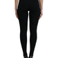 Dolce & Gabbana Elegant High Waist Black Leggings