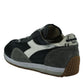 Diadora Chic Canvas and Suede Designer Sneakers