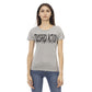 Trussardi Action Gray Cotton Women Top