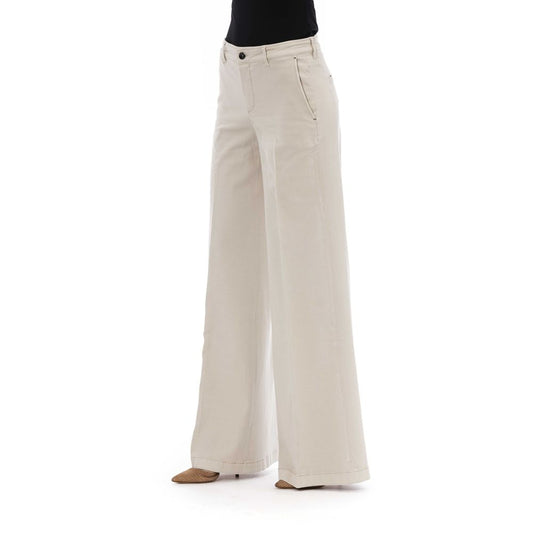 Jacob Cohen Beige Cotton Women Pant