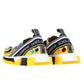 Dolce & Gabbana Jewel-Embellished Stretch Sneakers in Sunny Yellow