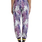 Dolce & Gabbana Elegant Floral Jogger Pants for a Chic Look