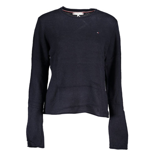 Tommy Hilfiger Blue Fabric Women Sweater