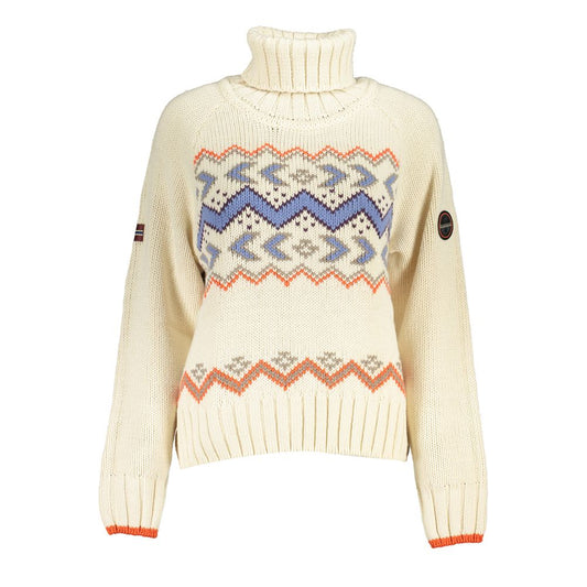 Napapijri Beige Acrylic Women Sweater