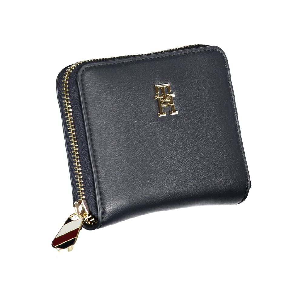 Tommy Hilfiger Blue Polyester Women Wallet