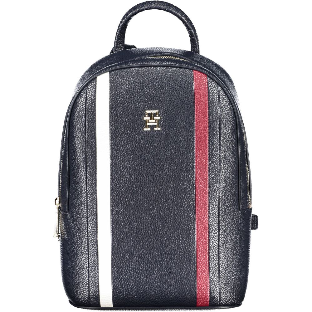 Tommy Hilfiger Blue Polyethylene Women Backpack