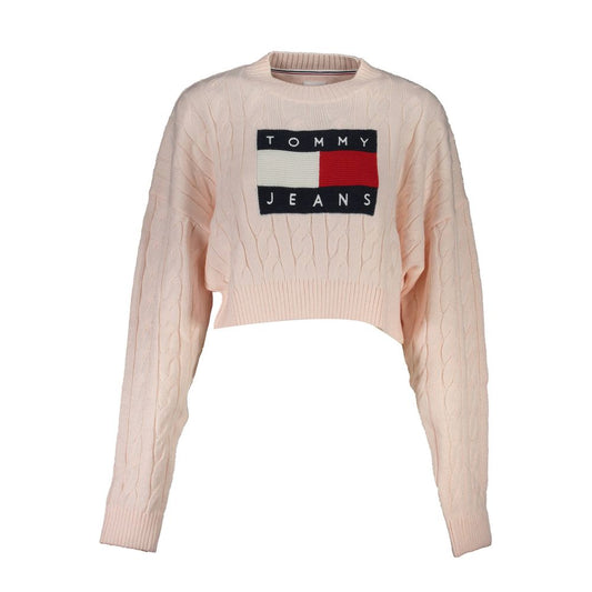 Tommy Hilfiger Pink Polyester Women Sweater