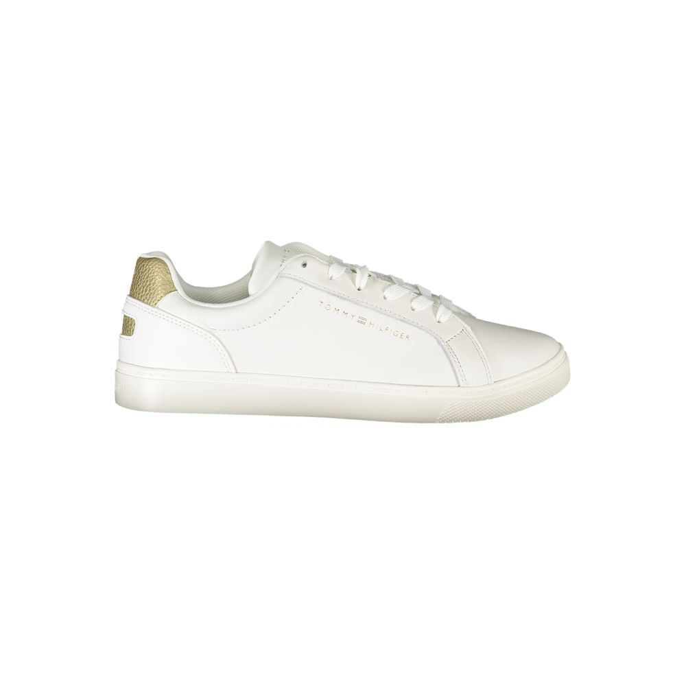 Tommy Hilfiger White Polyethylene Women Sneaker