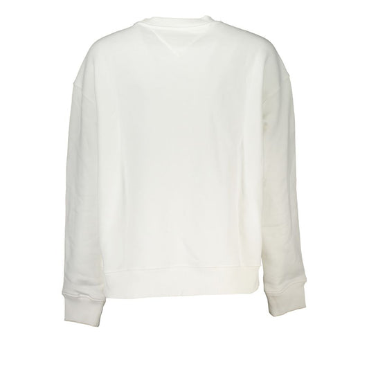 Tommy Hilfiger White Cotton Women Sweater