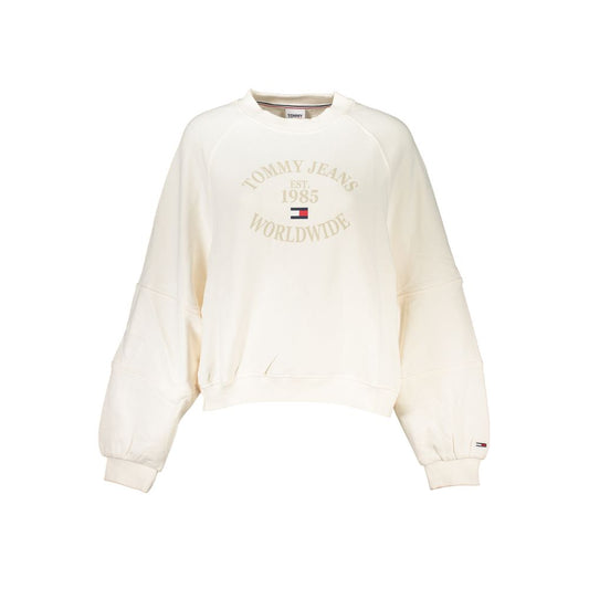 Tommy Hilfiger Chic Crew Neck Logo Sweatshirt - Pure Cotton Comfort