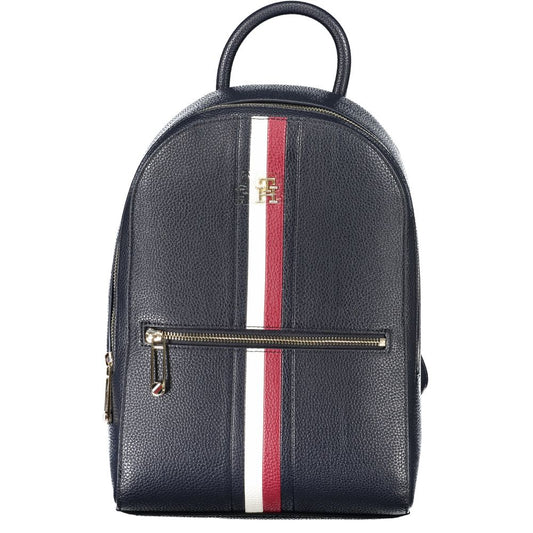 Tommy Hilfiger Chic Blue BackPack with Contrasting Accents