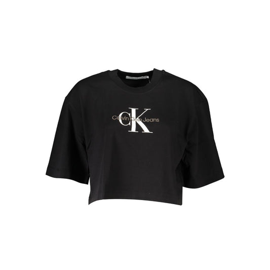 Calvin Klein Chic Transitional Cotton Tee with Embroidery