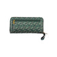 Guess Jeans Elegant Green Designer Wallet with Contrast Details