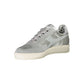 Diadora Sparkling Gray Lace-Up Sneakers with Swarovski Crystals