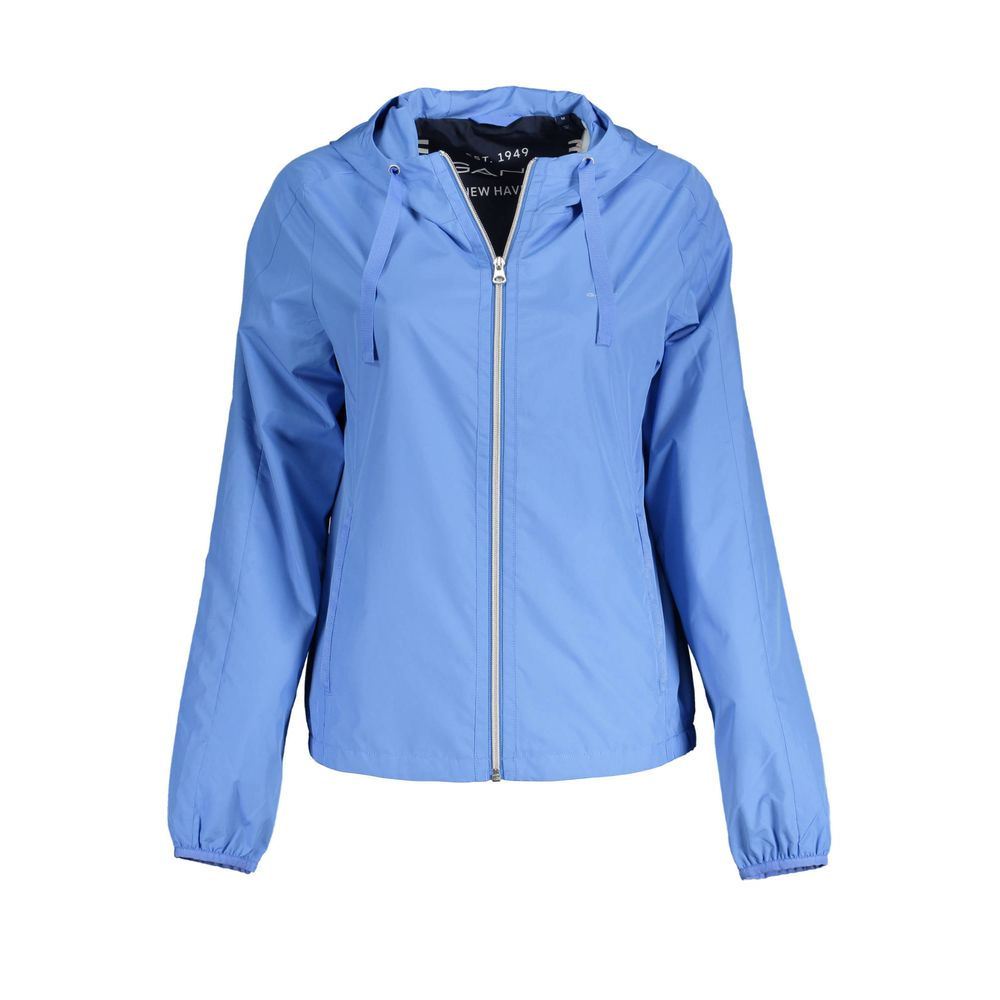 Gant Elegant Light Blue Hooded Sports Jacket