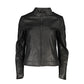 Desigual Chic Black Zip-Up Sports Jacket