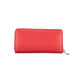 Patrizia Pepe Chic Pink Zip Wallet With Multiple Compartments