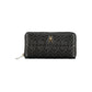 Patrizia Pepe Elegant Black Wallet with Contrasting Details