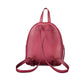 Coccinelle Chic Pink Leather Backpack with Logo Detail