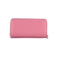 Coccinelle Elegant Pink Leather Wallet with Ample Space