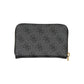 Guess Jeans Chic Gray Polyethylene Wallet with Ample Storage