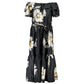 Desigual Elegant Short Sleeve Maxi Dress with Removable Belt