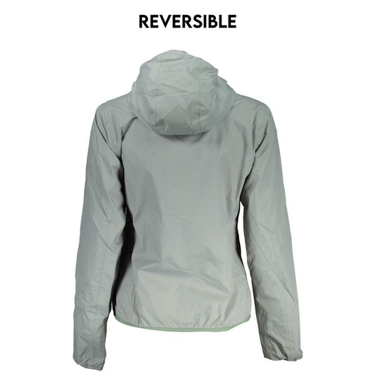 K-WAY Reversible Hooded Long Sleeve Jacket