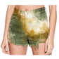 PINKO Military Green Cotton Women Shorts