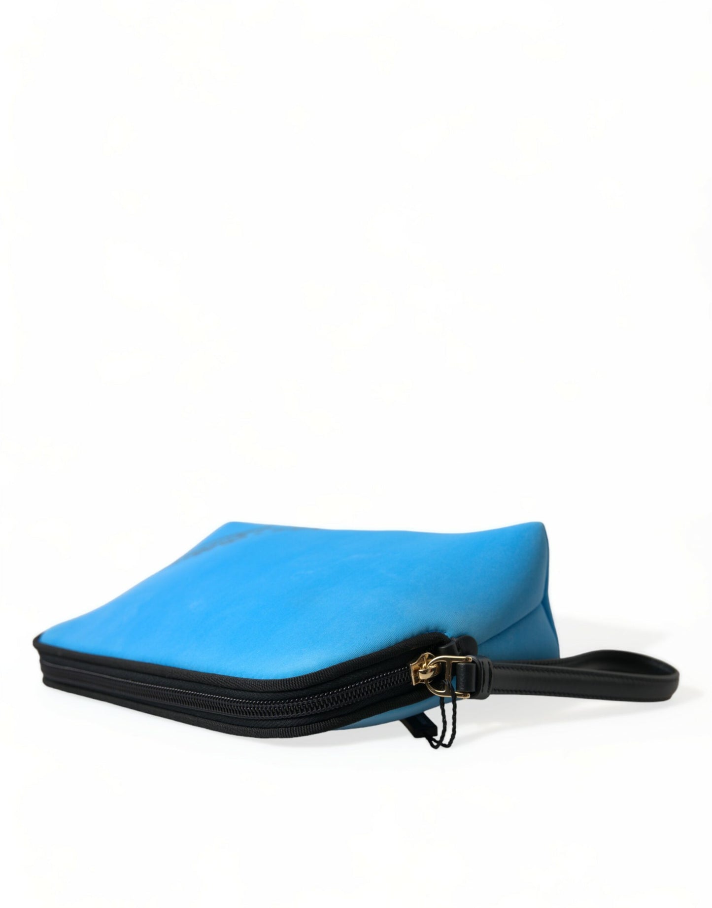 Dolce & Gabbana Elegant Blue Hand Pouch with Strap