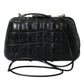 Balenciaga Elegant Crocodile Leather Evening Clutch