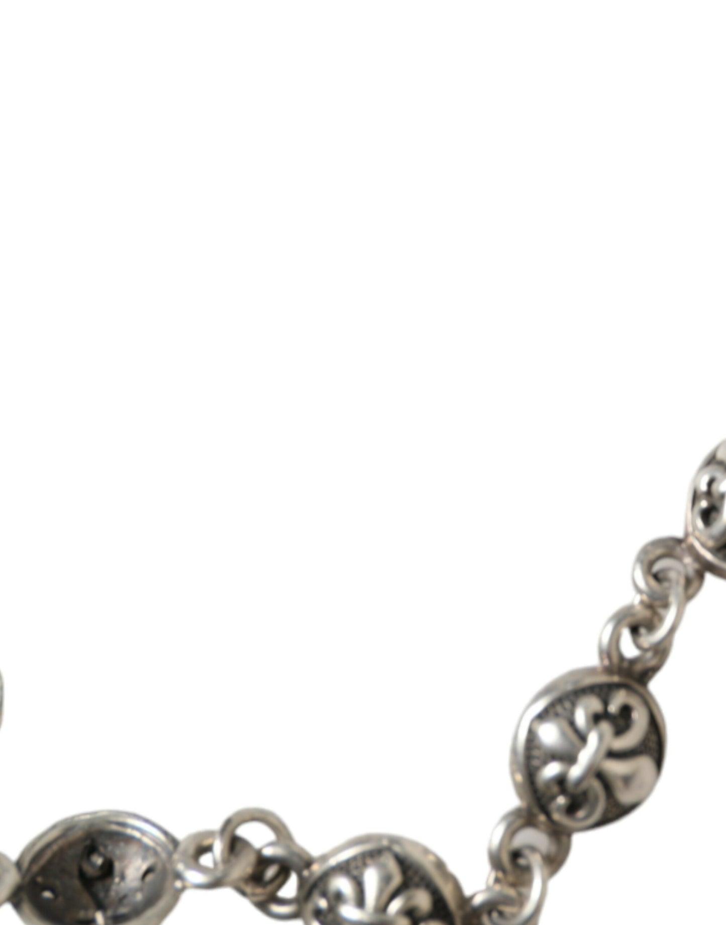 Nialaya 925 Sterling Silver Balls Chain Bracelet