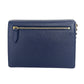 Burberry Macken Small Regency Blue House Check Leather Crossbody Bag